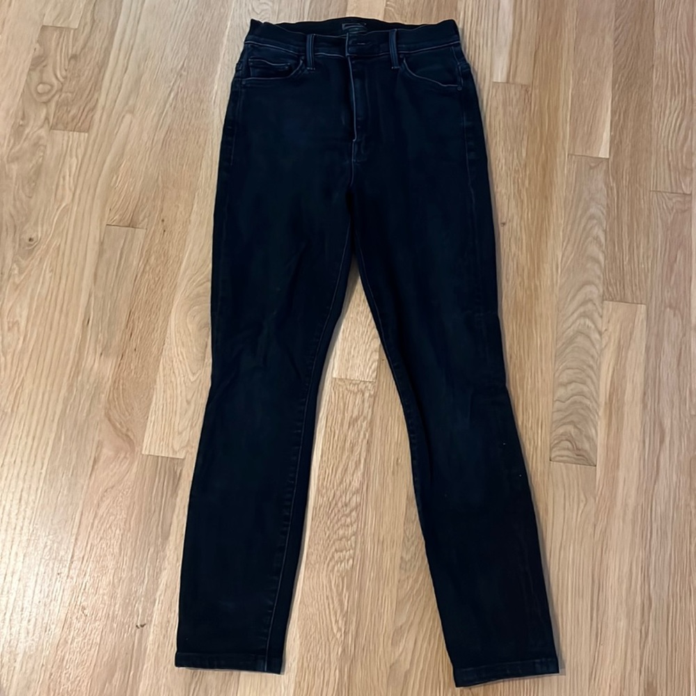 MOTHER Women's Skinny Jeans - Black